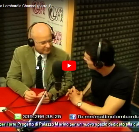 Intervista su Lombardia Channel Parte 1